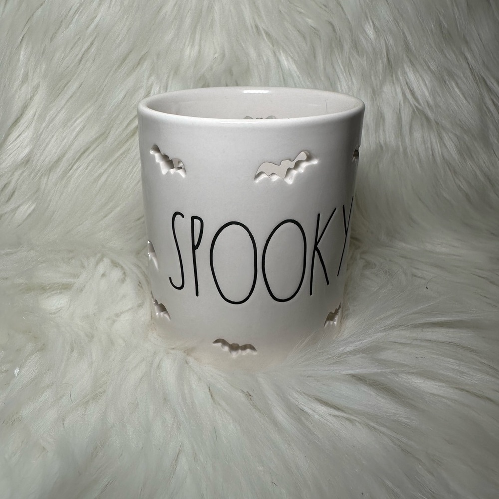 Rae Dunn Spooky Candle Holder Bats